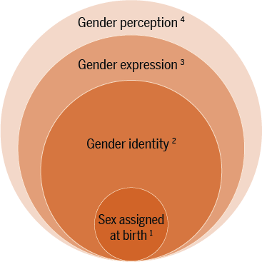 Difference between sex gender and sexuality