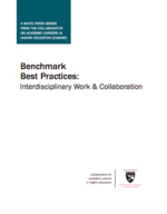Benchmark Best Practices: Interdisciplinary Work & Collaboration