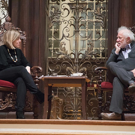 Image of Michael Ondaatje and Clare Messud