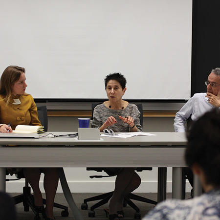 Image of Afro-Latin American Studies panel at Weatherhead Forum