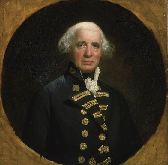 Portrait of Richard Howe, 1st Earl of Howe