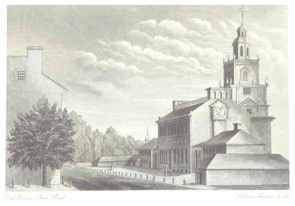 Reproduction of Engraving by Charles Willson Peale