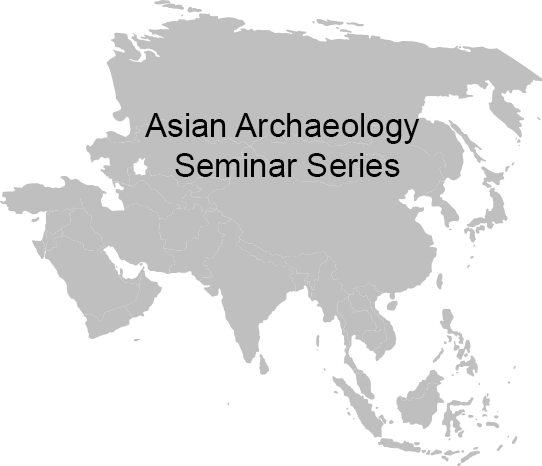 Map of Asia with text of seminar series name