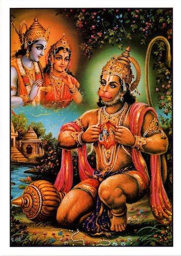 Hanuman's Love