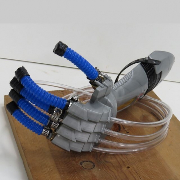 Completed robot hand