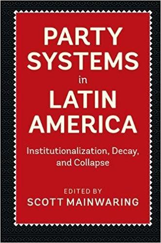 Image of book cover of Party Systems in Latin America