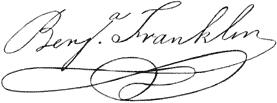Franklin Signature