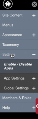 App Settings