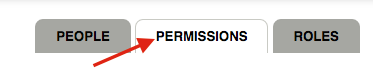permissions tab