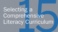 Selecting a Comprehensive Literacy Curriculum
