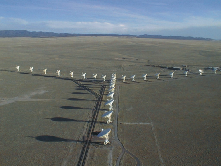 Photo of the Very Large Array in New Mexico