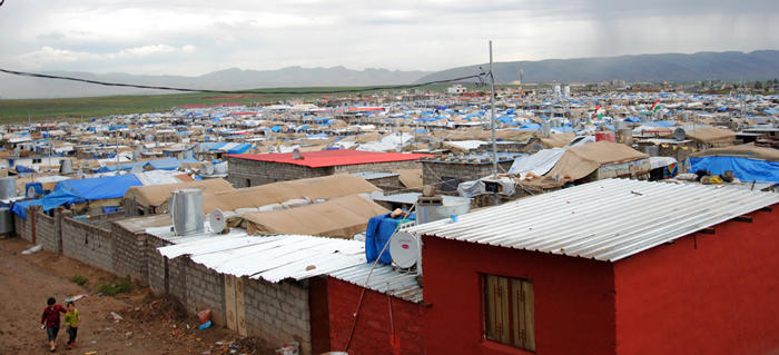Image of Domiz refugee camp