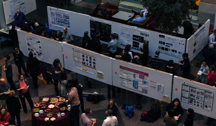 Poster session pic