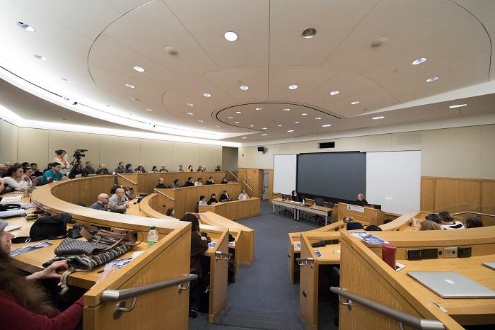Image of the room where Nancy Fraser gave Jodidi Lecture
