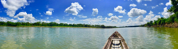 Panorama image of the Atrato River
