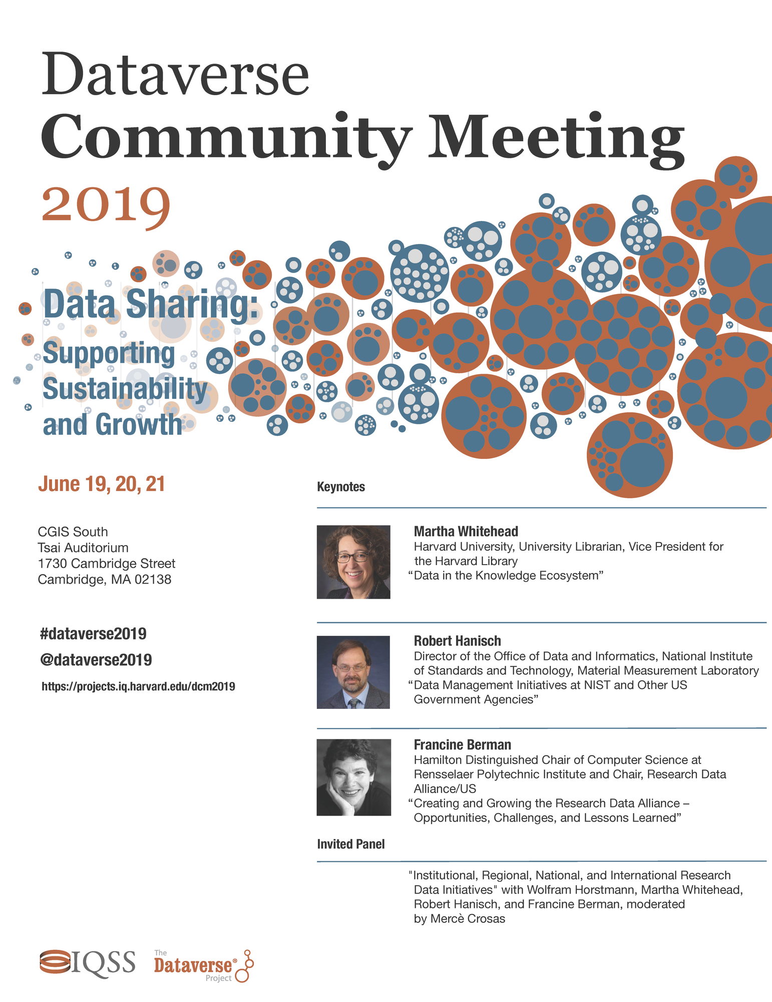 Dataverse Community Meeting Flyer