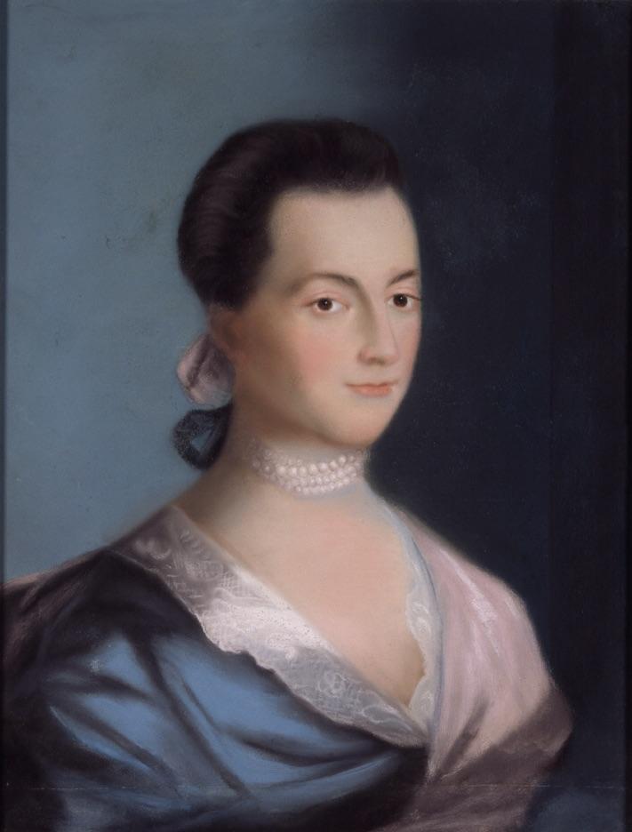Portrait of Abigail Adams, 1766