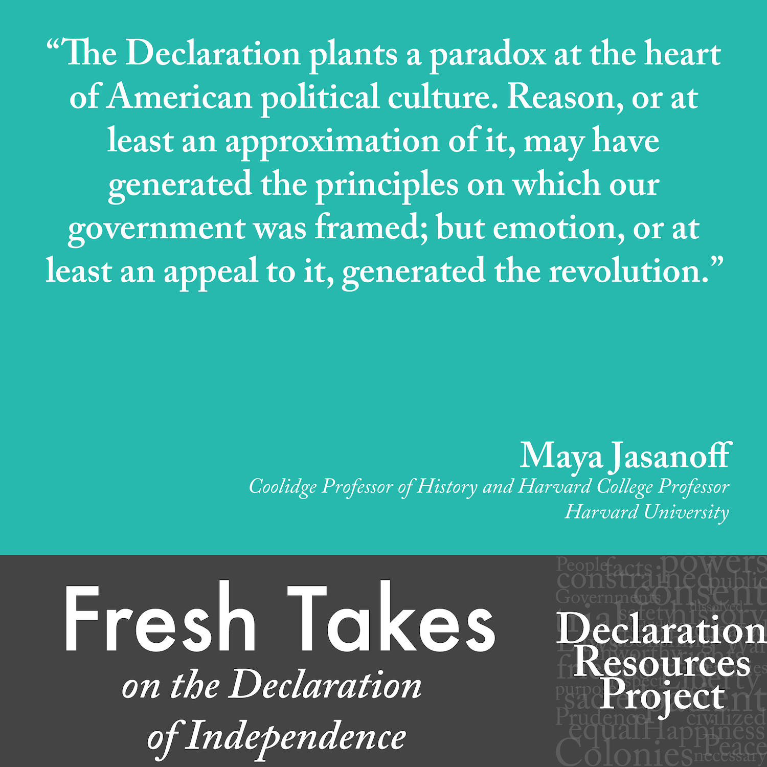 Maya Jasanoff's Fresh Take on the Declaration of Independence