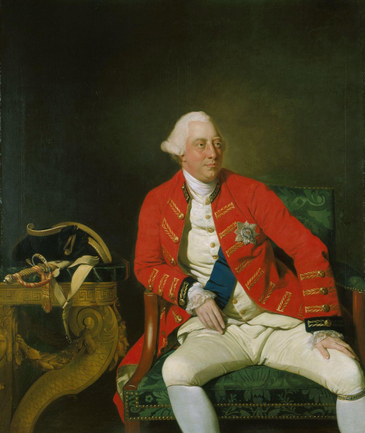 Portrait of King George III, Johann Zoffany, 1771