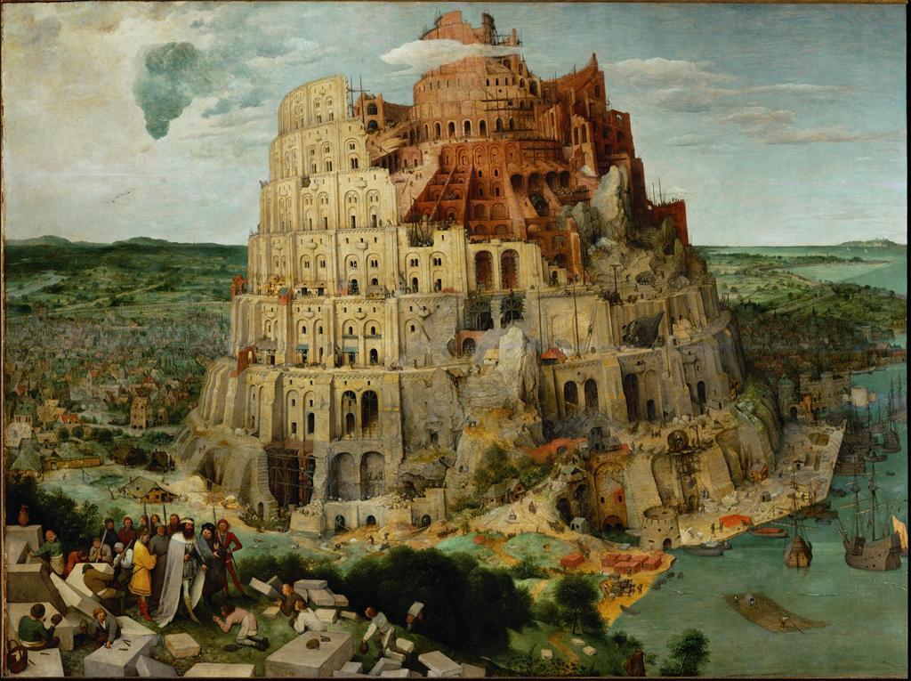 'The Tower of Babel' painting by Pieter Breughel the Elder