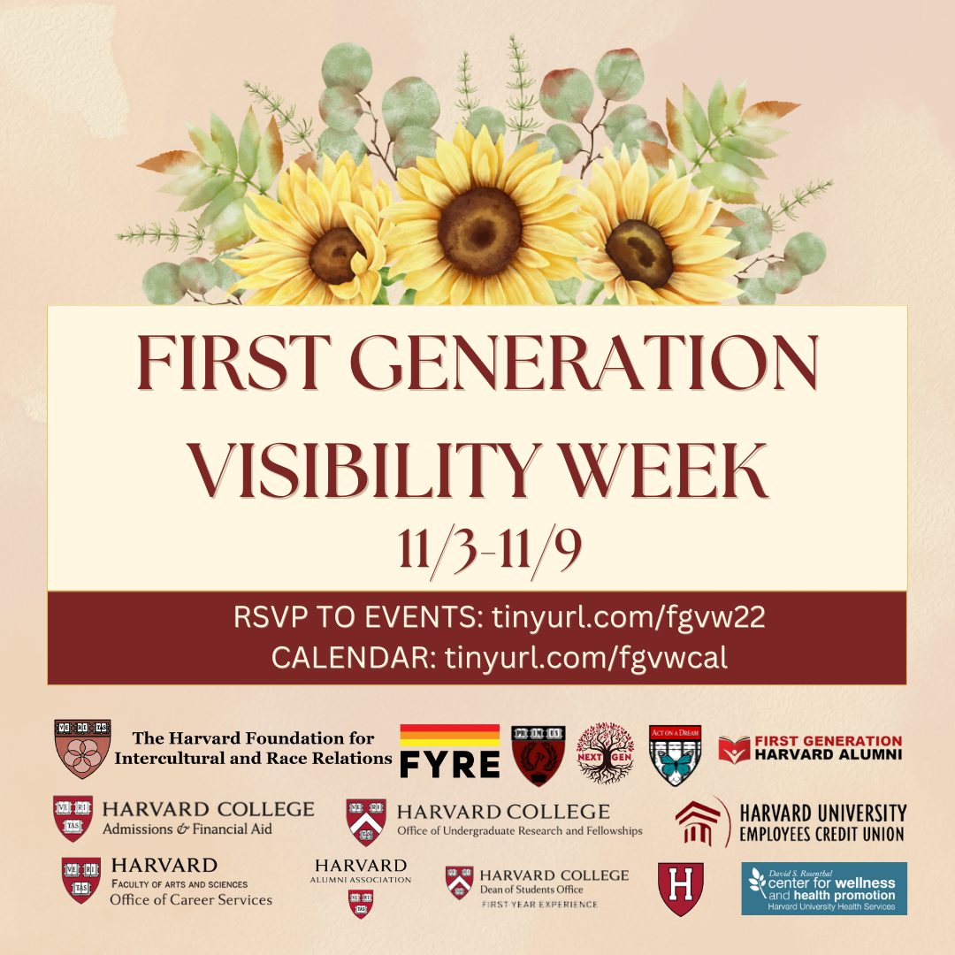 First Generation Visibility Week 2022
