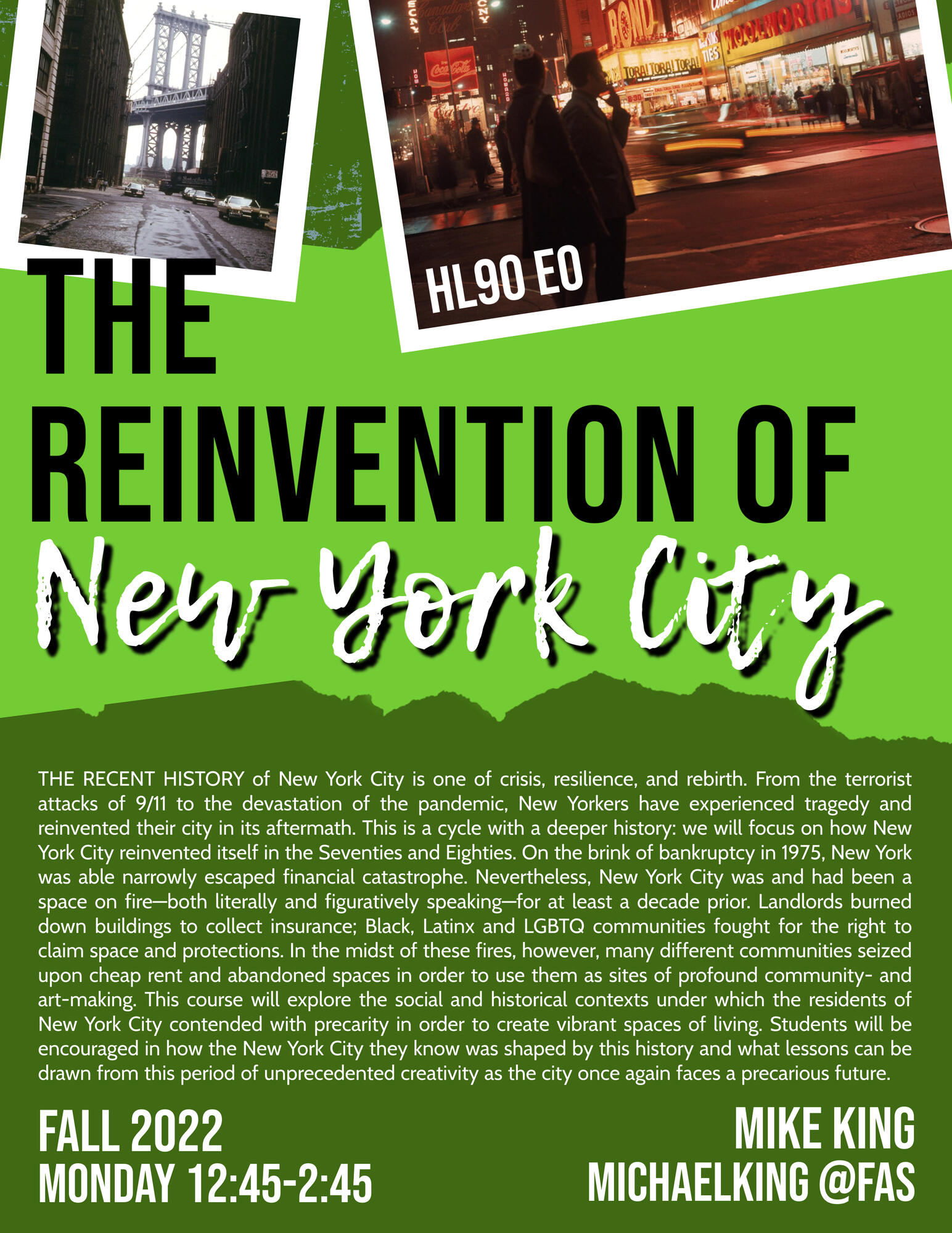 Reinvention of New York City