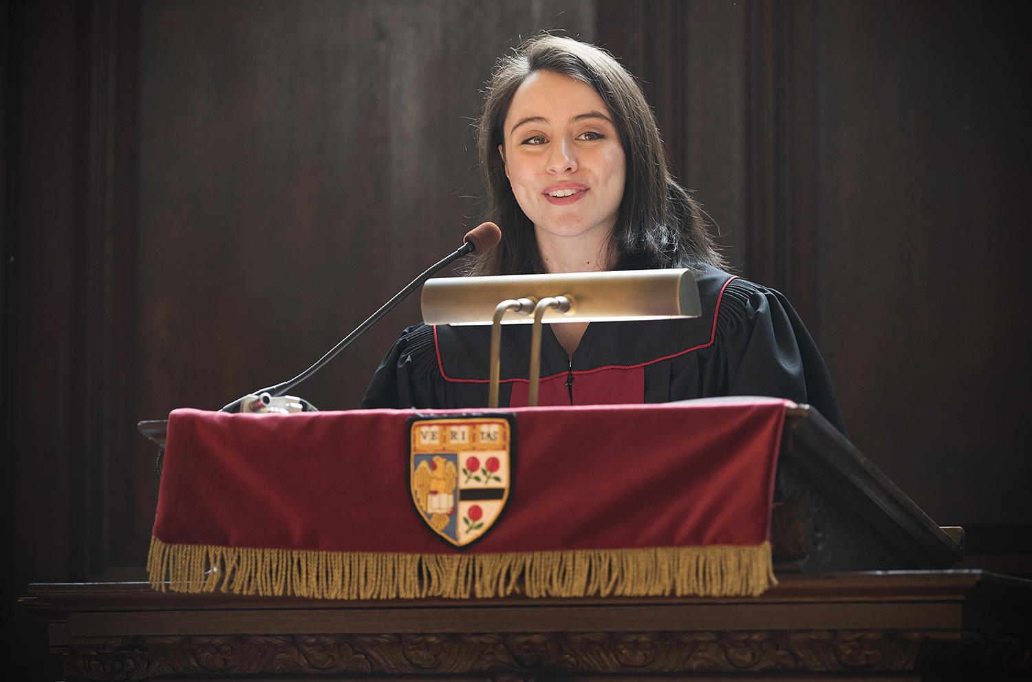 Morning Prayers service with speaker Cara Jacobson ‘18, Harvard College, Harvard University Choir Secretary, May 2, 2018.