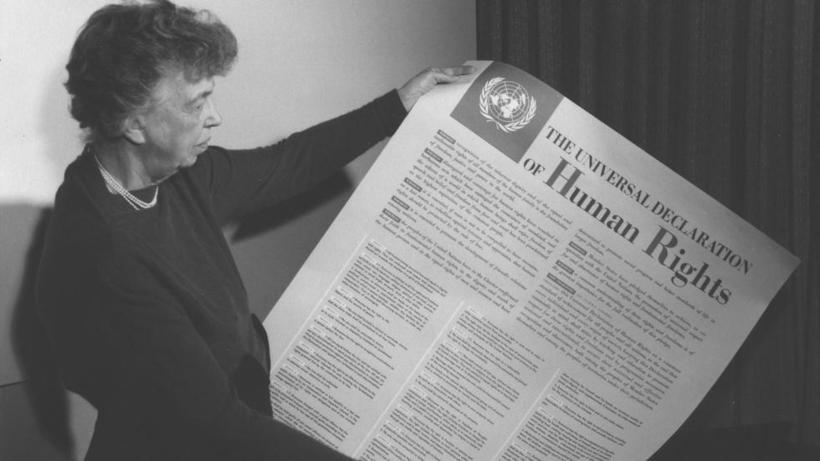 Eleanor Roosevelt and United Nations Universal Declaration of Human Rights (Lake Success, NY)