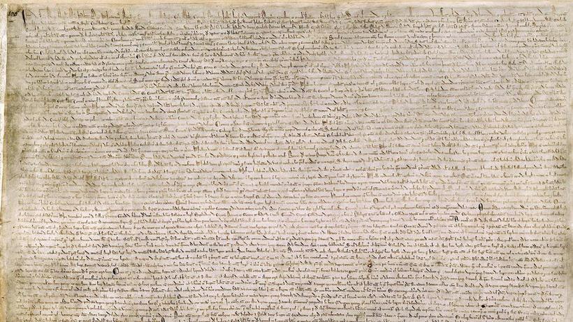 Magna Carta, 1215