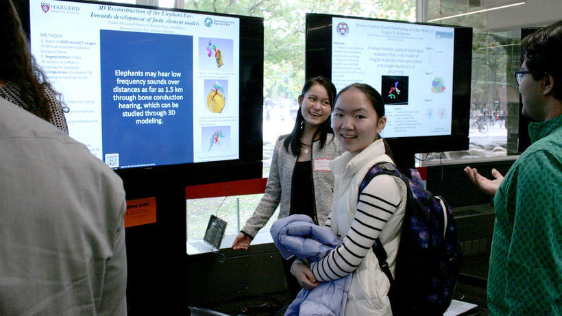 Undergraduate Research Spotlight poster presentations and reception