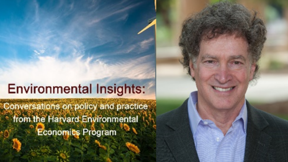 Stanford Economics Professor Lawrence Goulder Discusses Policy Options for Addressing Climate Change: Recent Episode of Environmental Insights Podcast