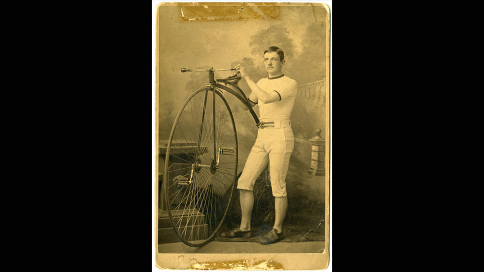 Williston_Samuel with a bicycle_1881_Harvard Law_olvwork382370.tif