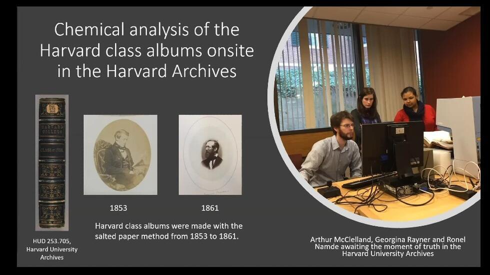 Harvard's Salt Print Collections: New Methods of Instrumental Analysis with Arthur McClelland