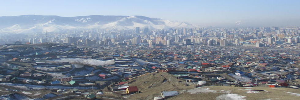 View of Ulaanbaatar photo by Anne-Sophie Pratte
