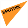 Yellow Triangle with the text Sputnik