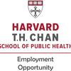 A poster advertising an employment opportunity with the Harvard Chan School of Public Health