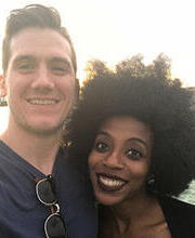 Picture of Dan and Mariama