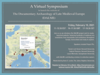 Event Flyer for A Virtual Symposium: Introducing the Documentary Archaeology of Late Medieval Europe (DALME)